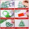 Christmas Diamond Art 5D DIY Christmas Ornaments Christmas Crafts for Adults Diamond Art Keychains Hanging Diamond Painting Kits (Diamond Art Keychains 02)